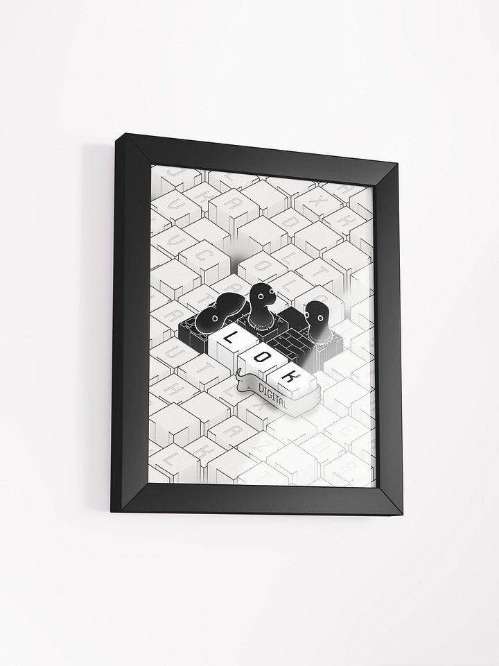 LOK Digital Framed Print product image (1)