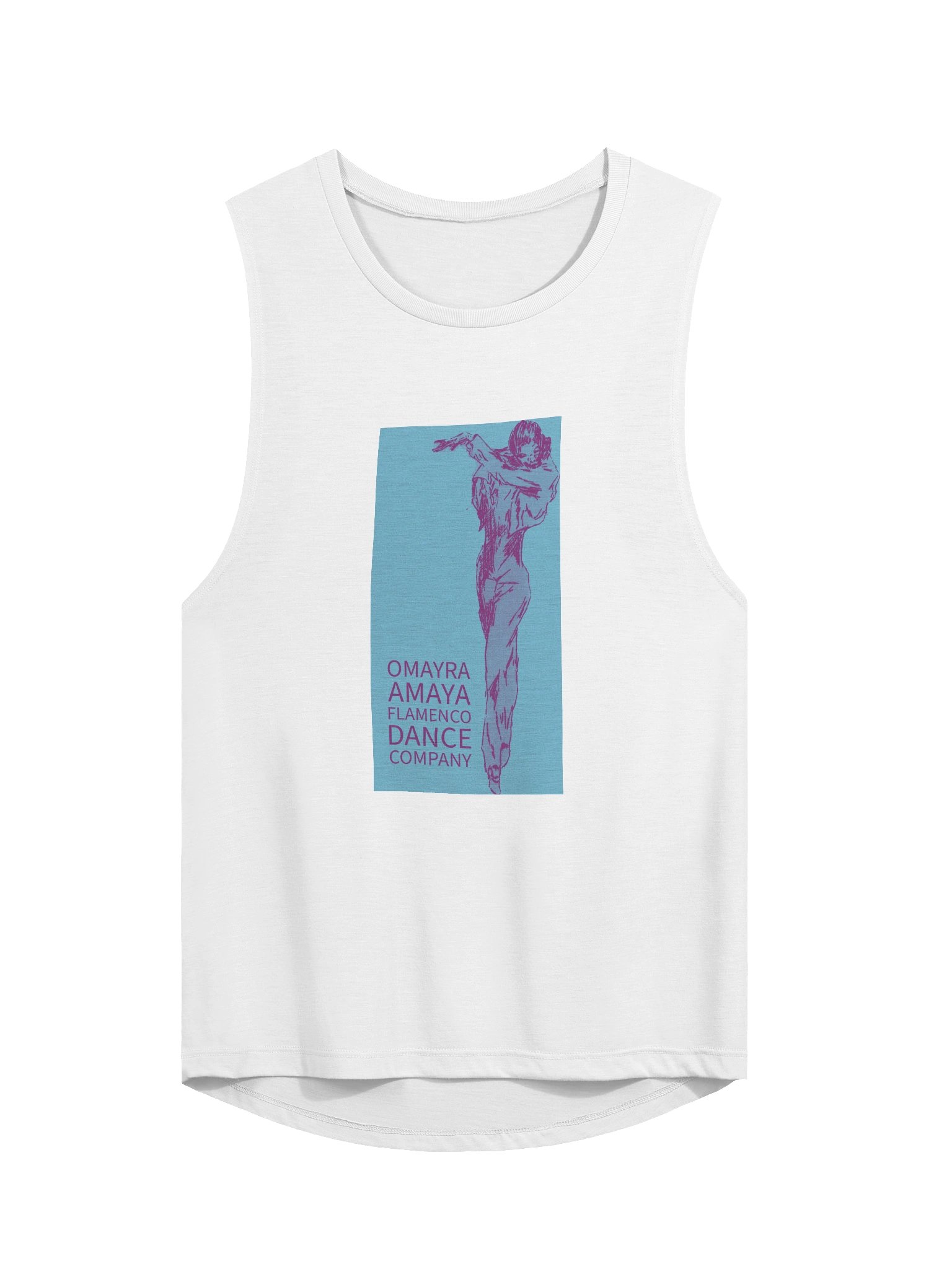 "Carmen" Studio Sleeveless Blue/Purple product image (3)