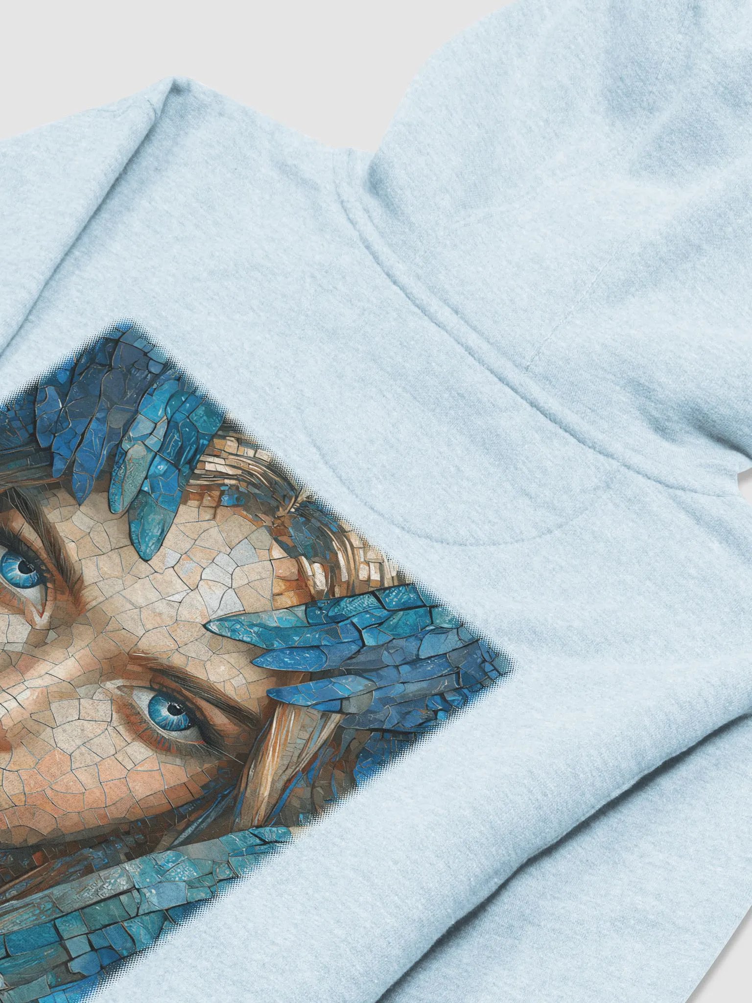 Hoodie with Mosaic angel #1 product image (3)