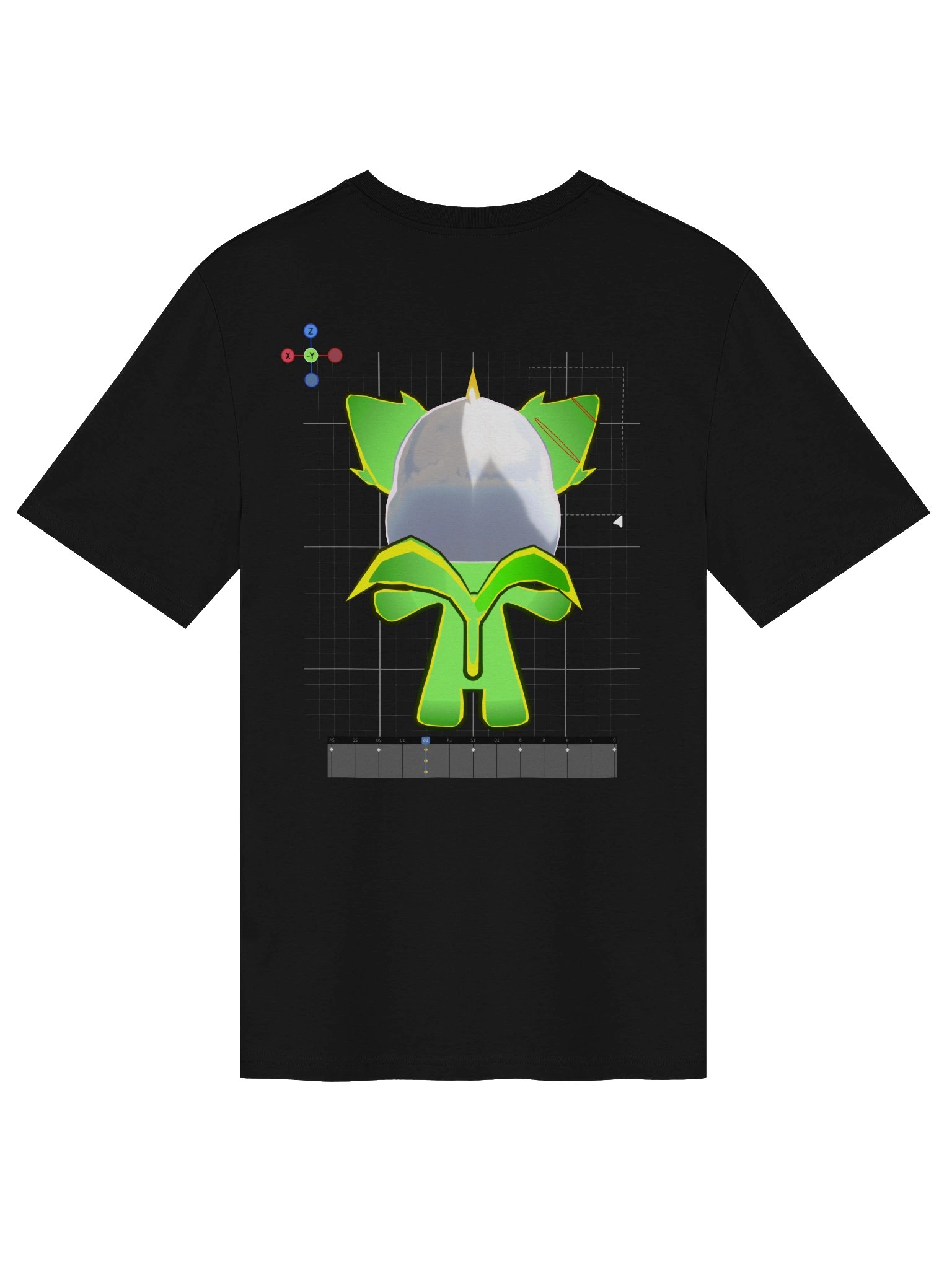 T-shirt Pousse "T-pose" product image (2)