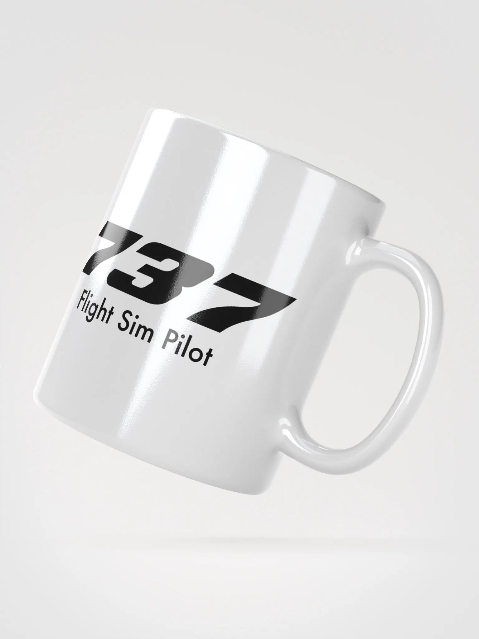 737 Cartoon Flight Sim Pilot Mug product image (4)