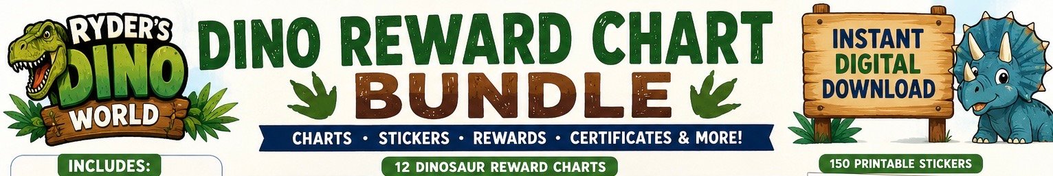 Ryder’s Dino World Reward Chart ( Printable Download ) product image (1)