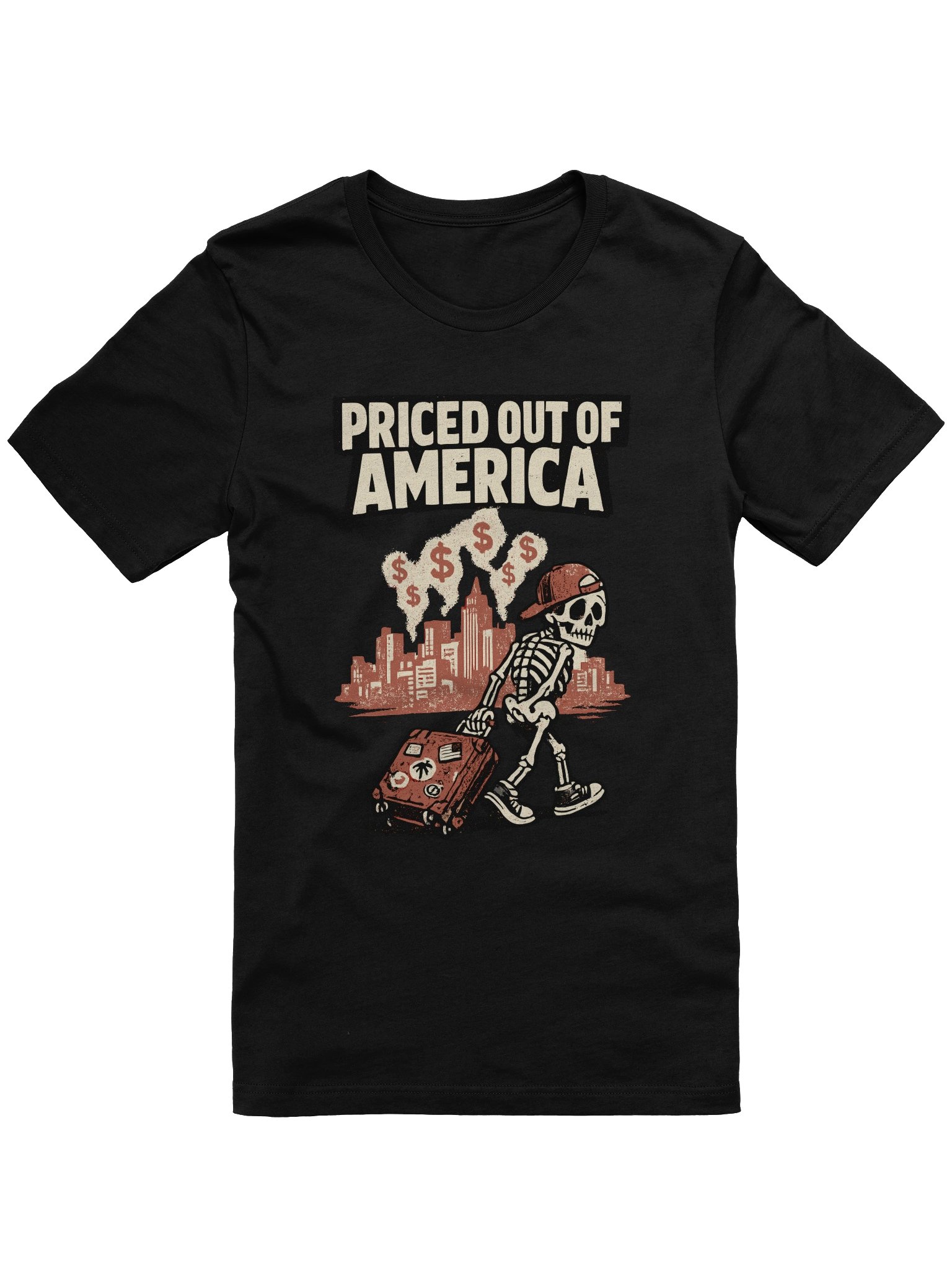 Priced Out Skeleton Tee product image (1)