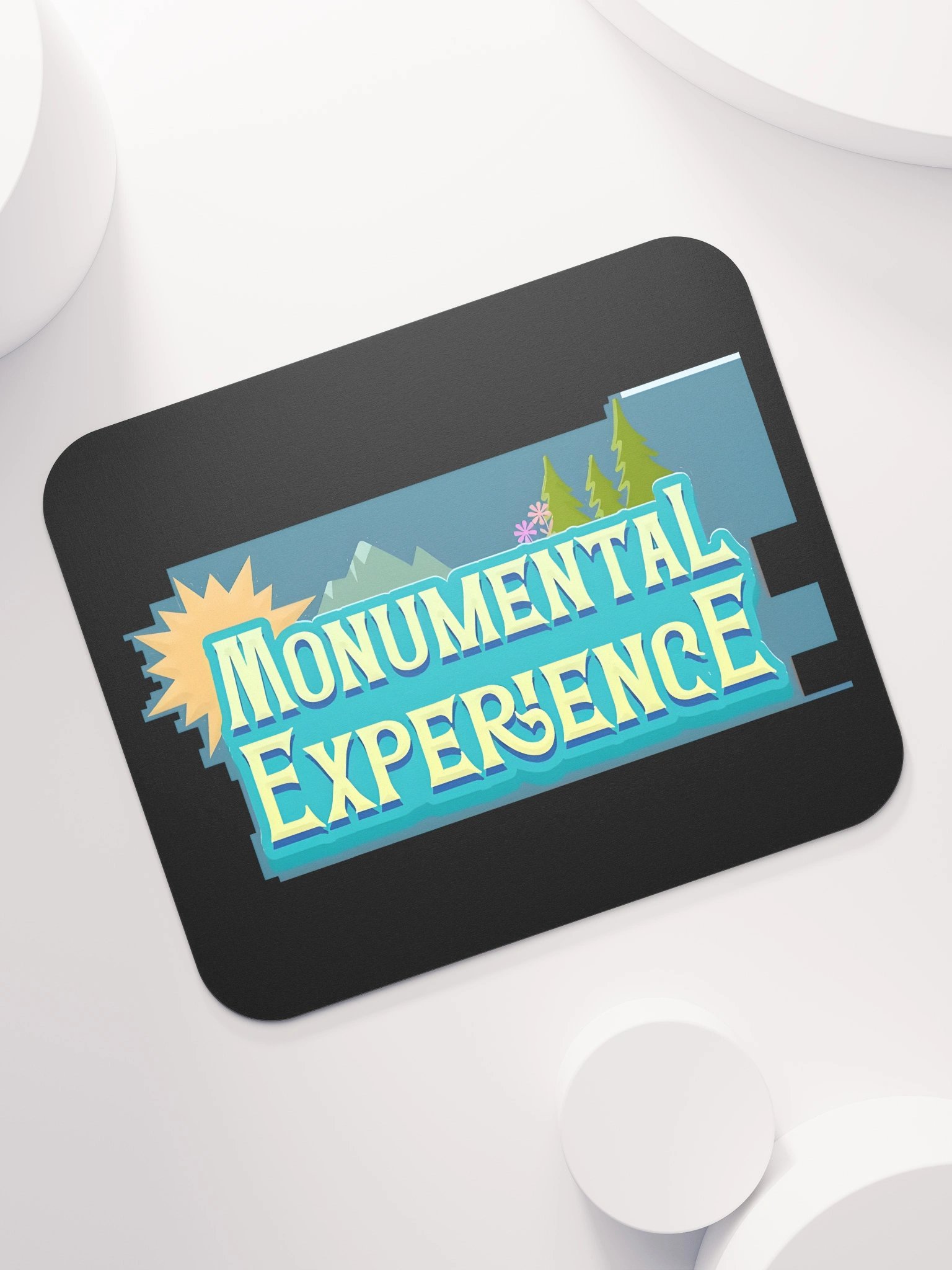 Monumental Experience Black Classic Mouse Pad product image (7)