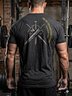 Iron Sharpens Iron Heavyweight Premium Tee | Proverbs 27:17 Christian Shirt + Free Prayer Guide