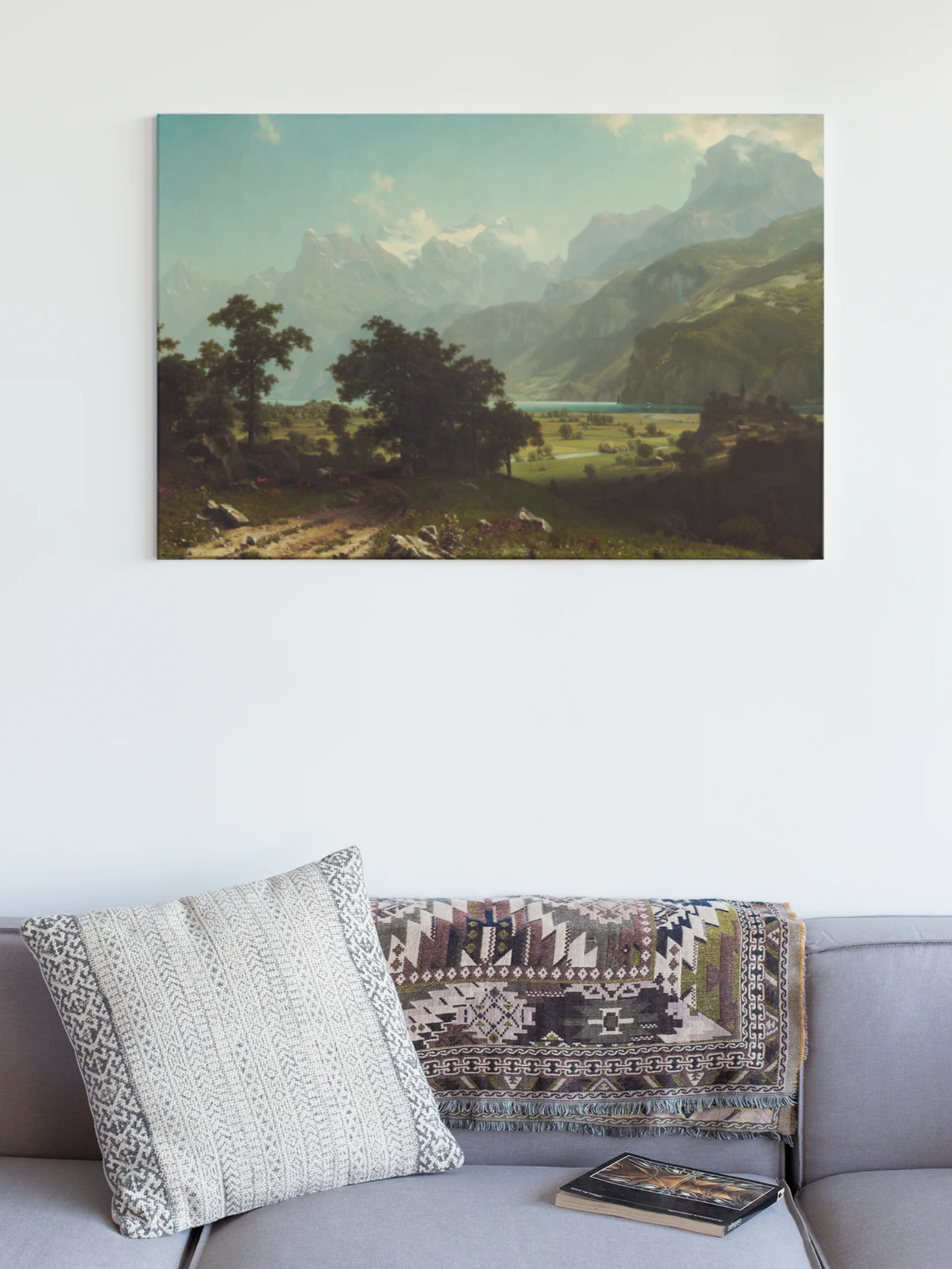 Lake Lucerne (Albert Bierstadt) Canvas product image (1)