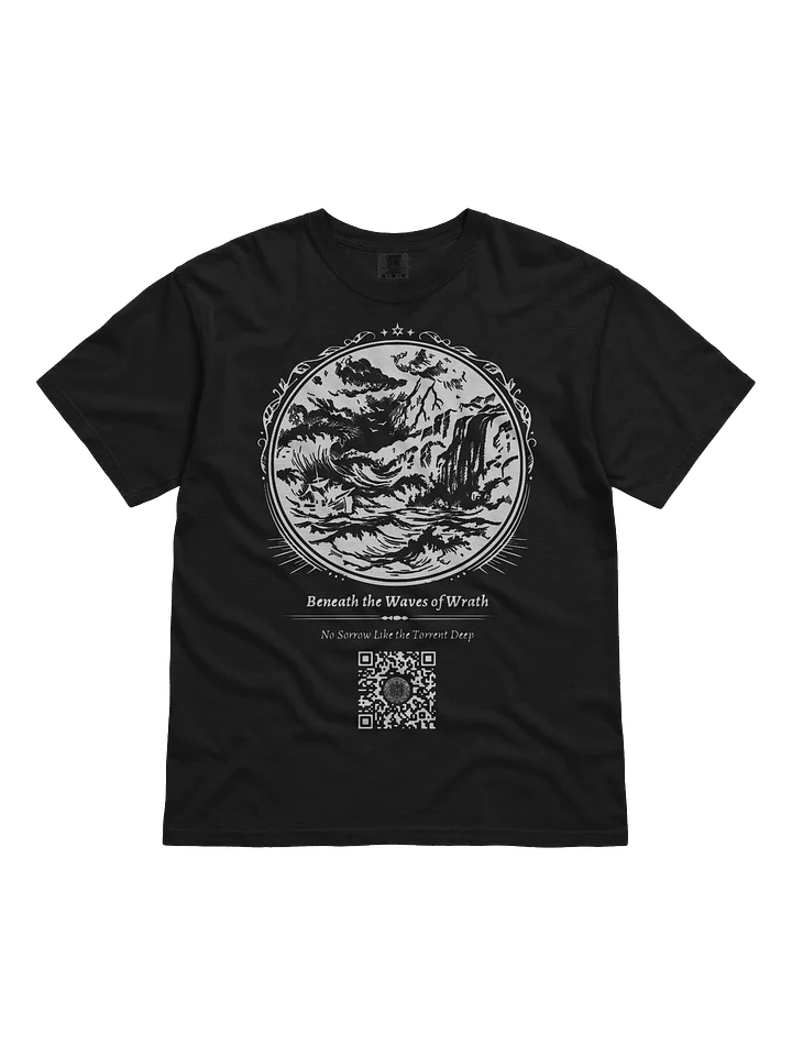 Waves of Wrath (White on Black/Color) product image (1)
