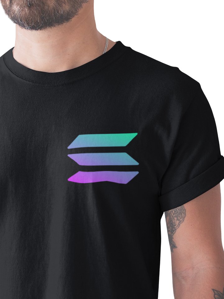 Solana SOL Crypto T-Shirt product image (1)
