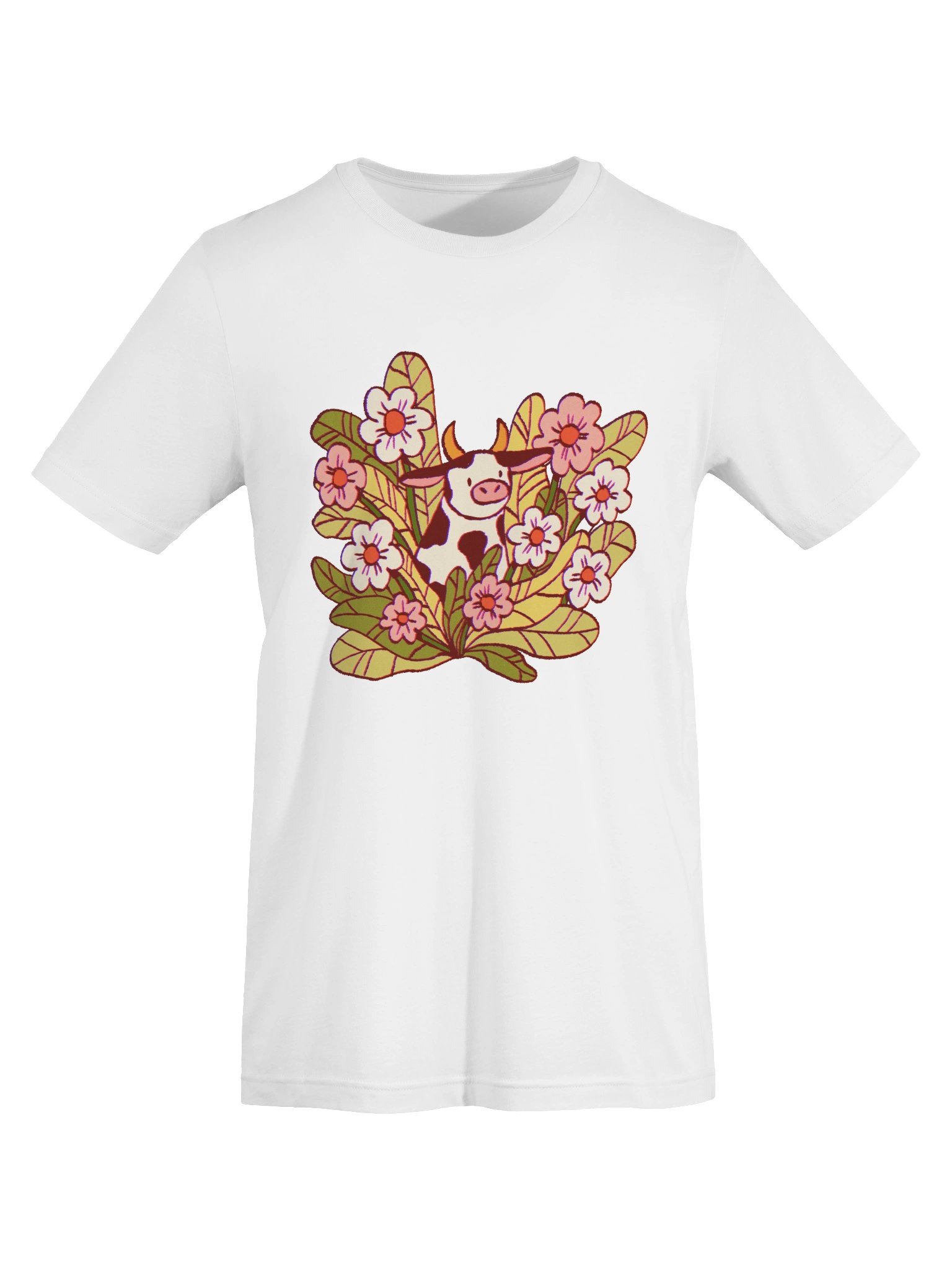 Flower Cow - T-Shirt product image (13)