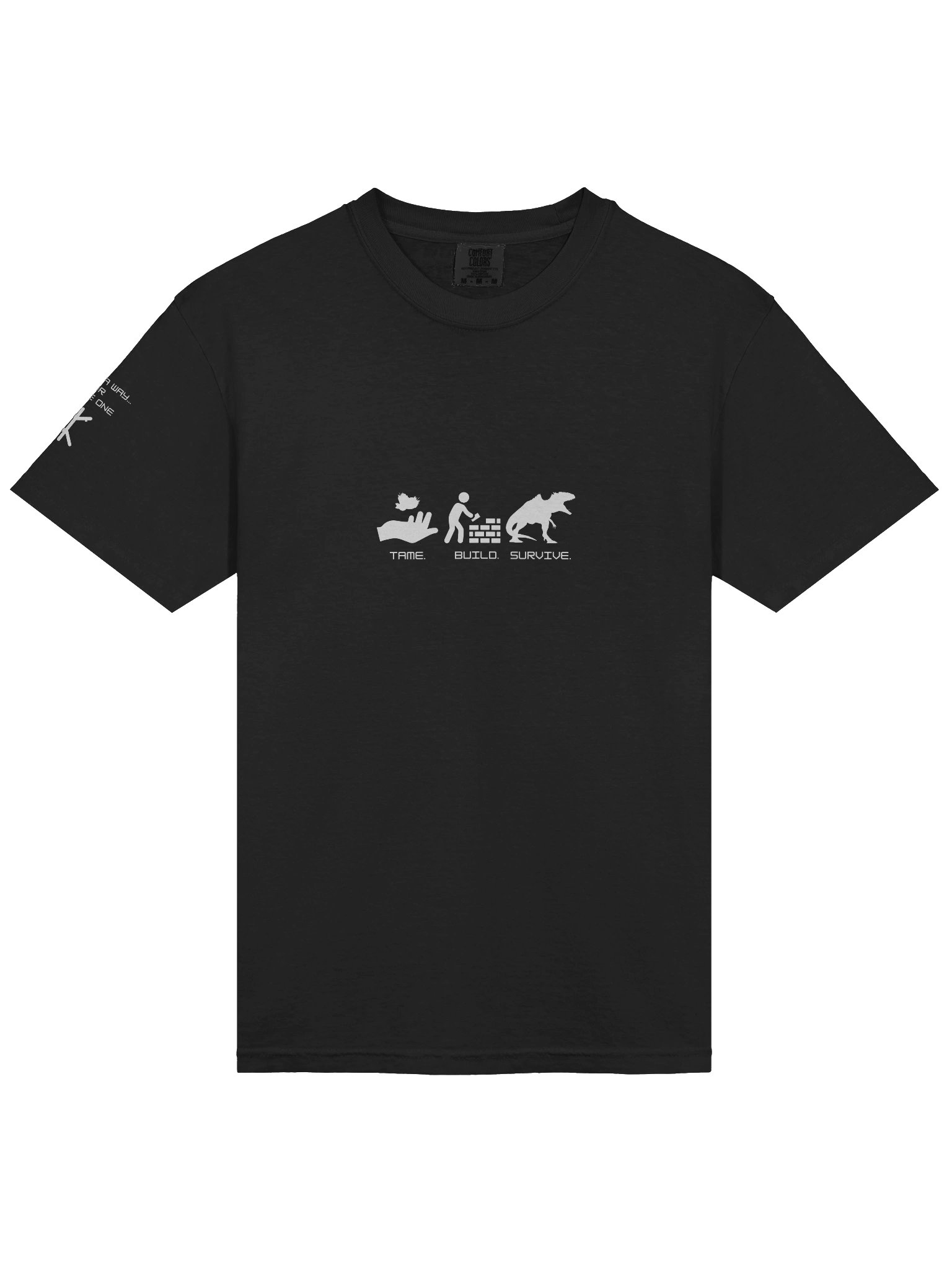 Survivor Loop Tee — Tame. Build. Survive. Edition product image (5)