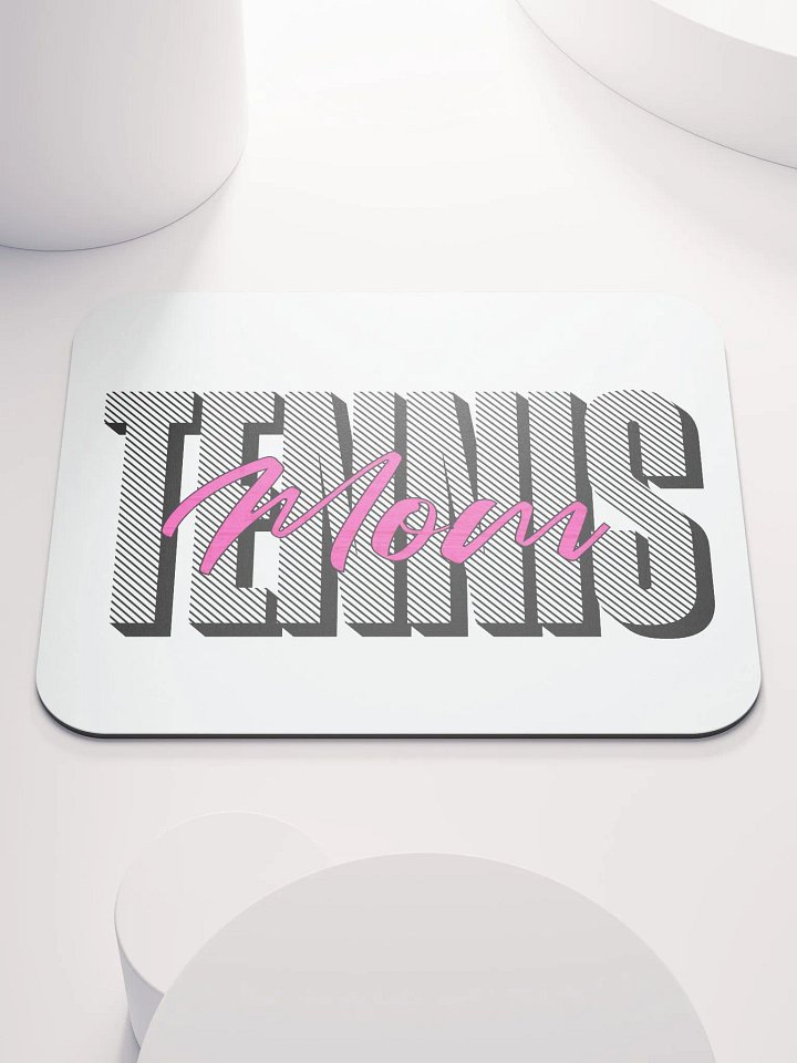 Tennis Mom Trendy Mouse Pad product image (1)