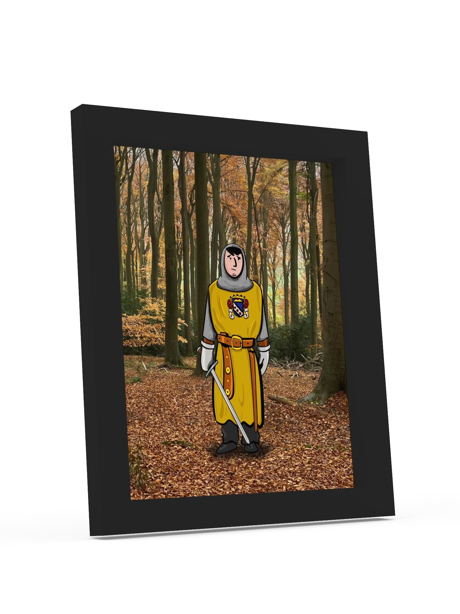 "LARPing Mark" Peep Show High-quality Framed Art Print product image (39)