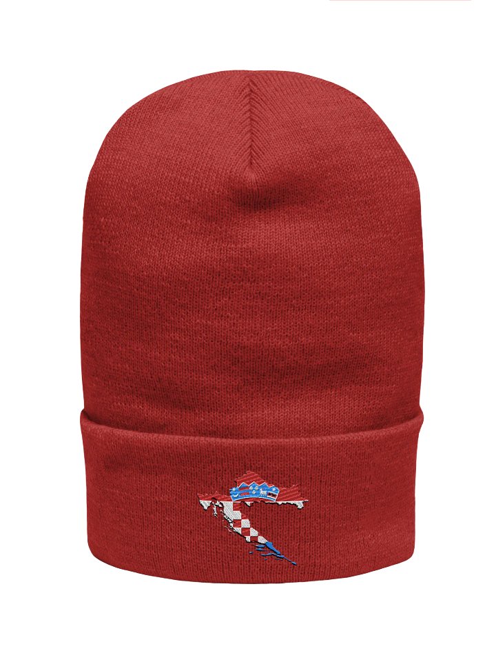 Croatian Pride Cuffed Beanie product image (4)