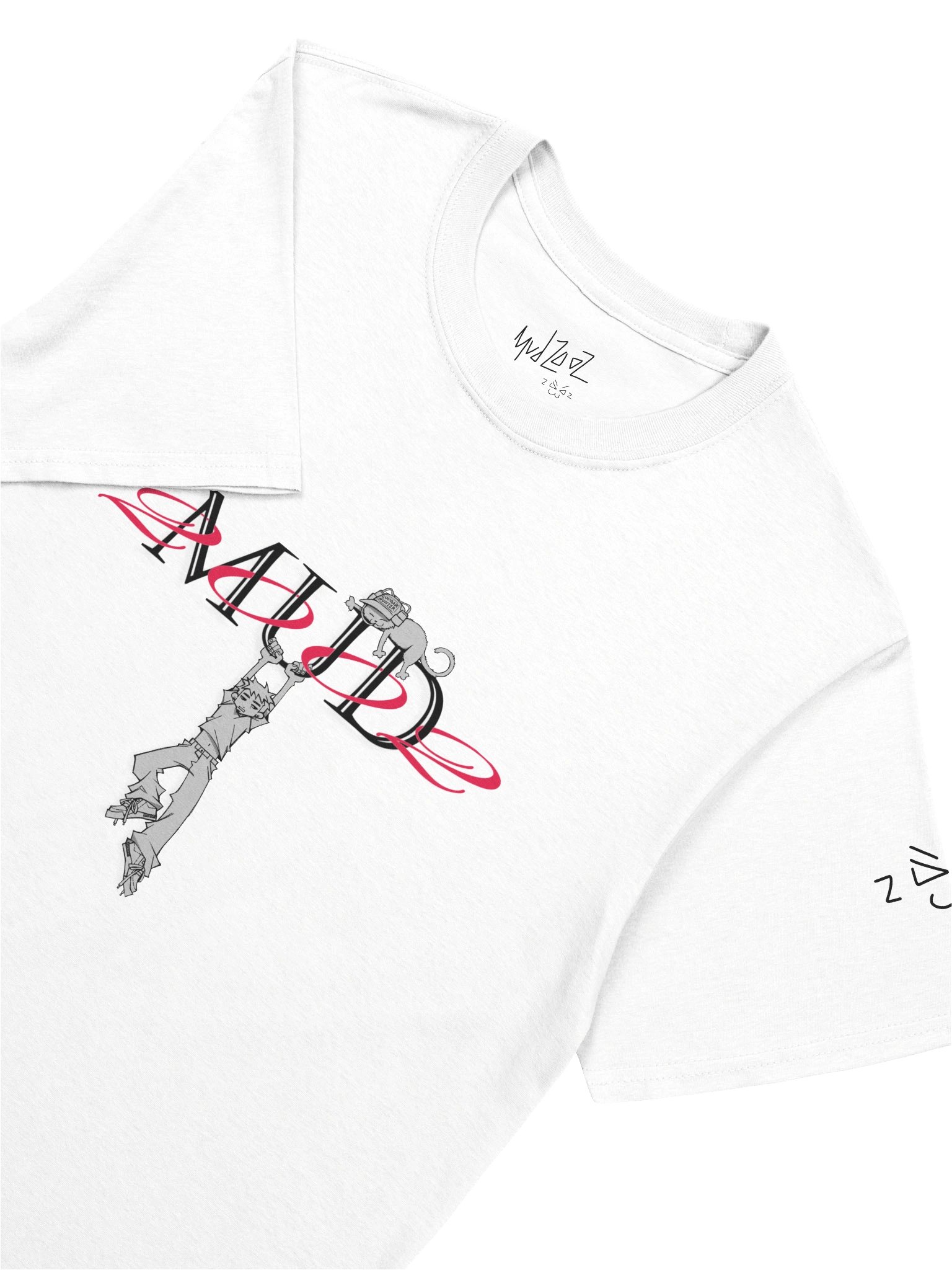 Mud2002 "Odd" Tee (White) product image (7)