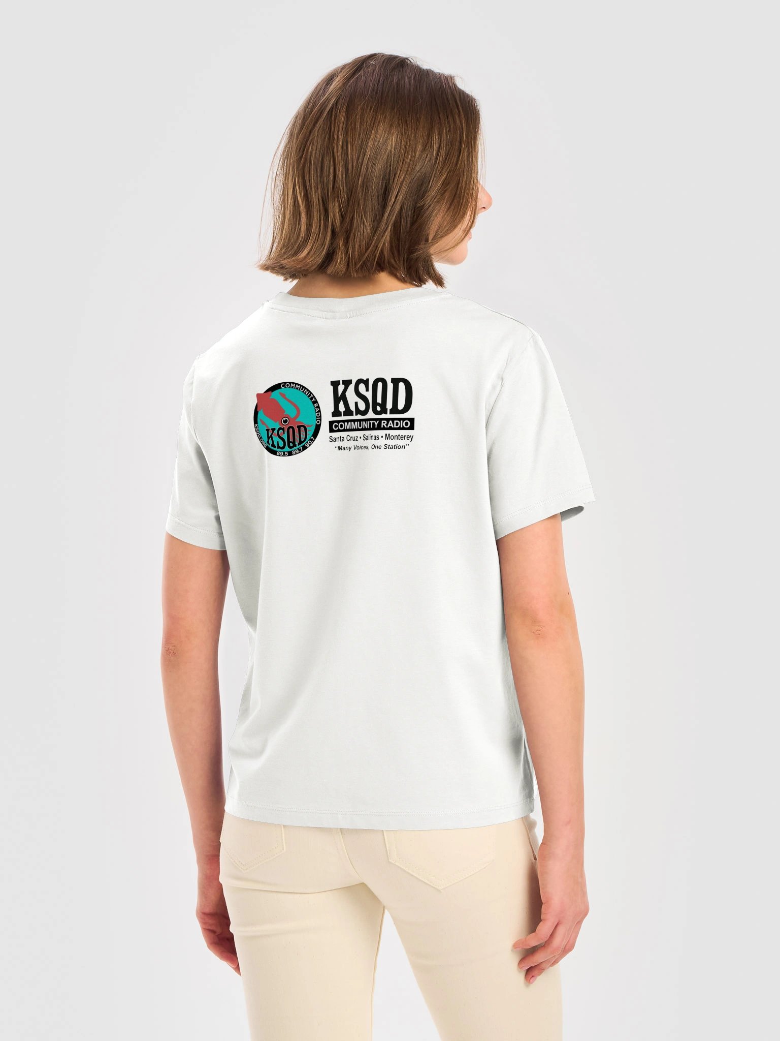 KSQD 2026 Winning Design – Squid & Ocean Organic Ribbed Neck T-Shirt product image (6)