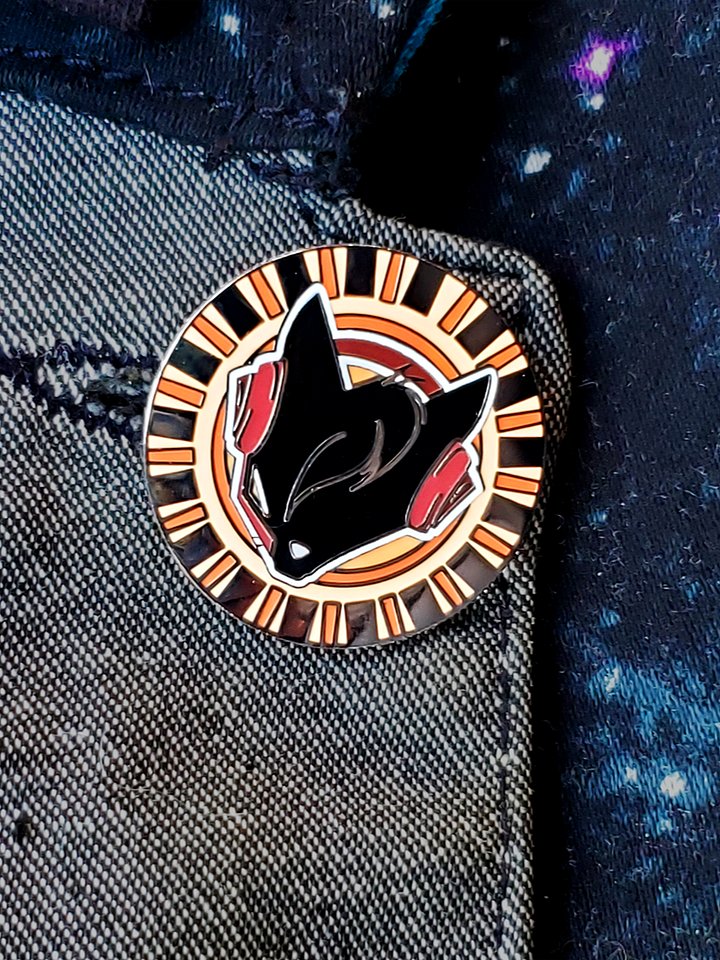 The Game Fox Logo Pin product image (1)