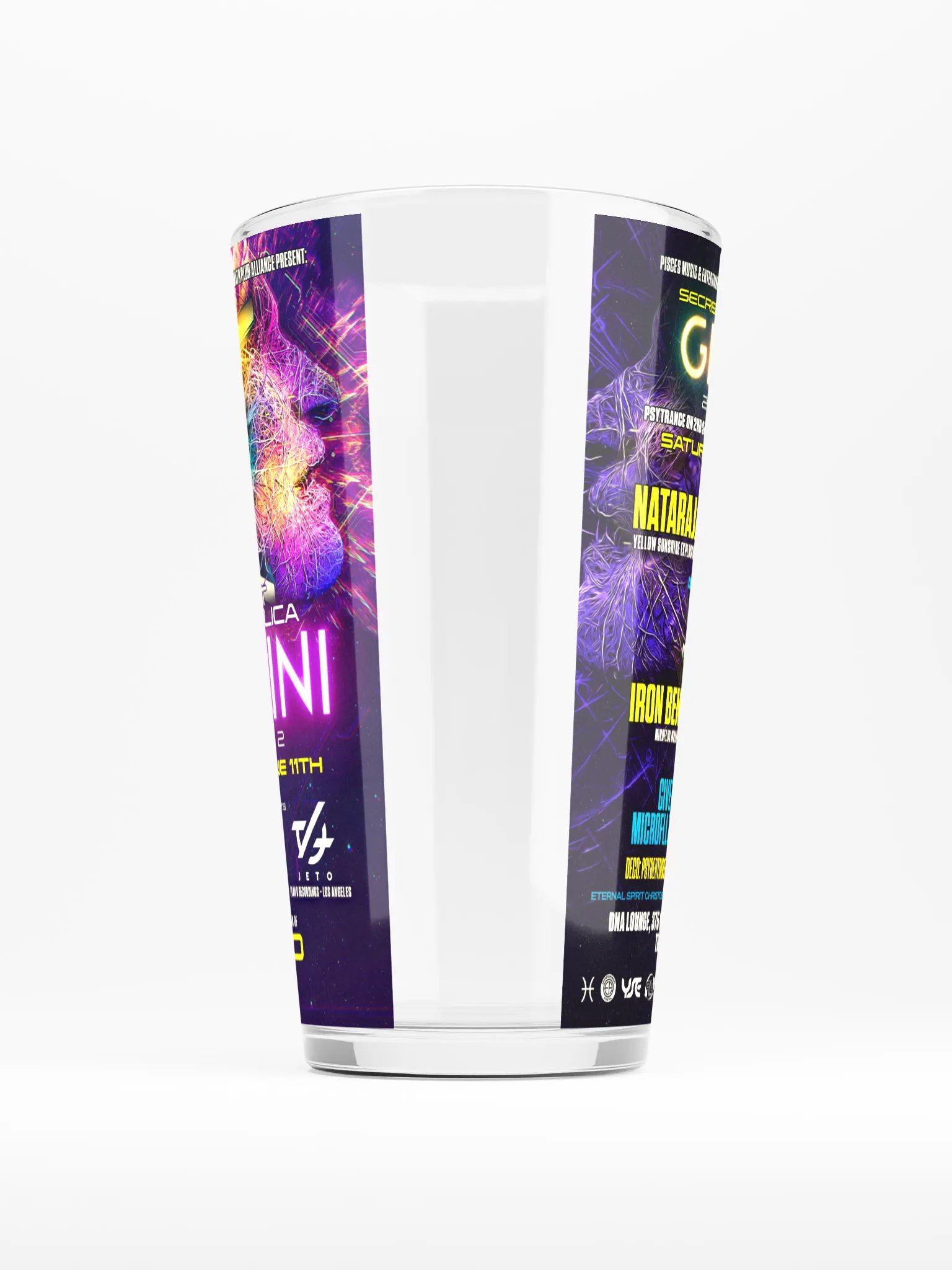 Gemini 2022 Shaker Pint Glass product image (5)