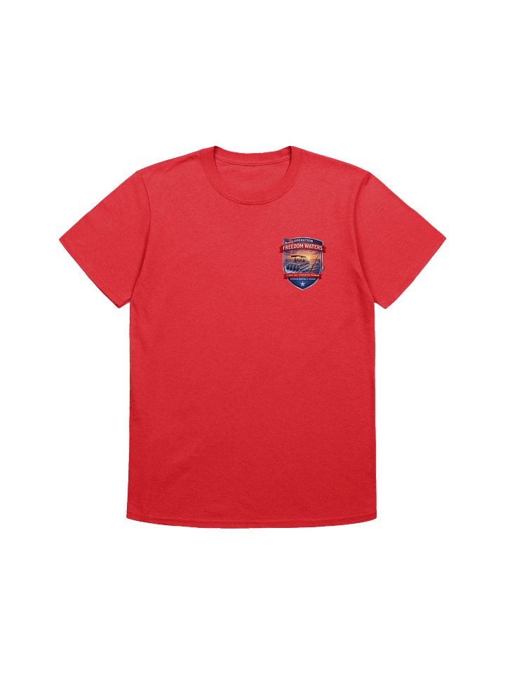 3-2-1 Slogan - Red T-Shirt product image (1)
