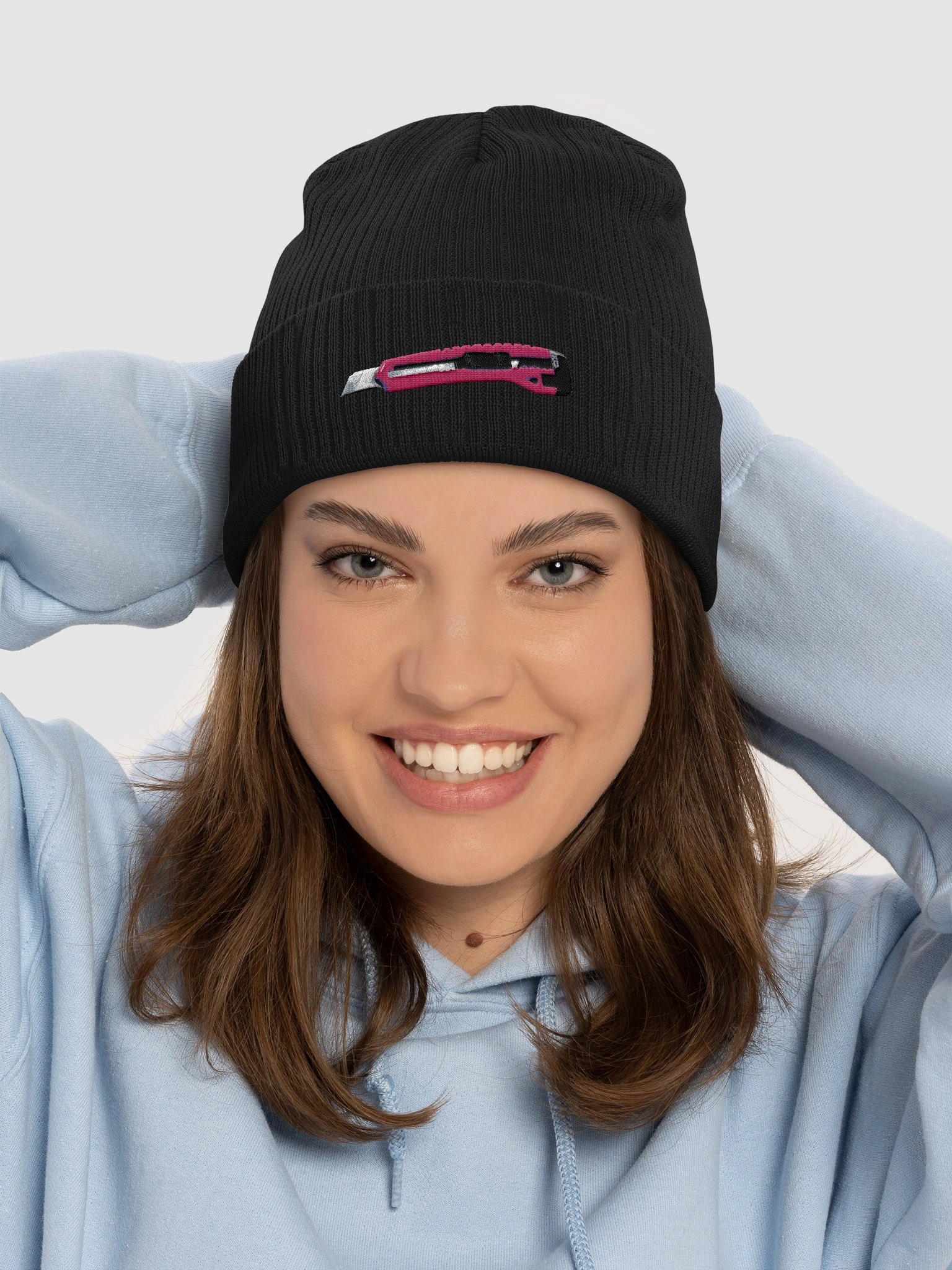 BOXCUTTER embroidered beanie product image (41)