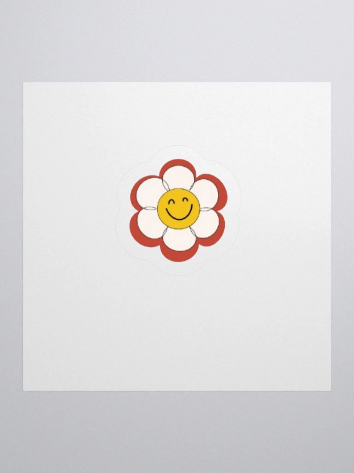 Red Flower Sticker product image (1)