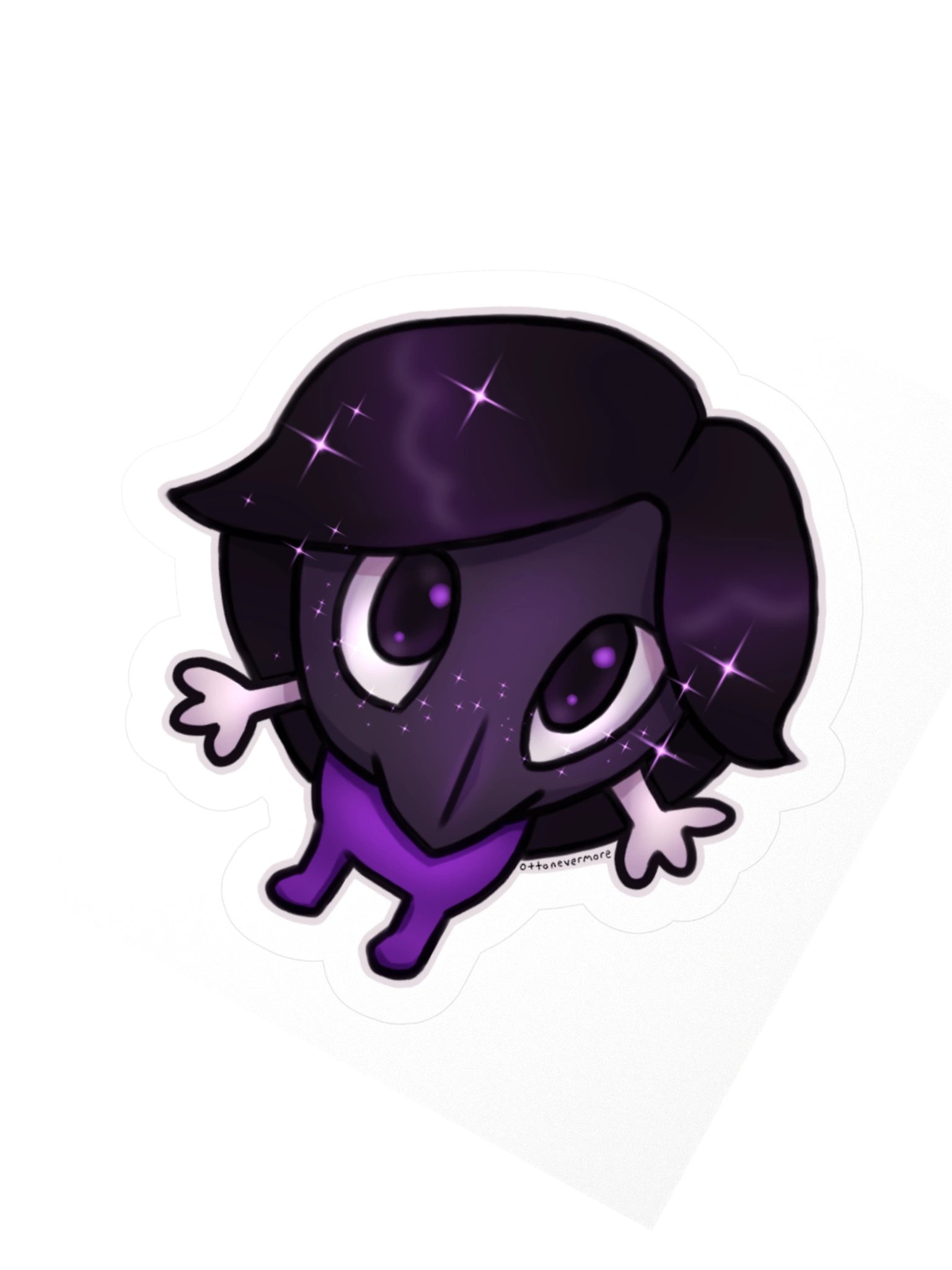 lil nevermore - looking STICKER product image (6)