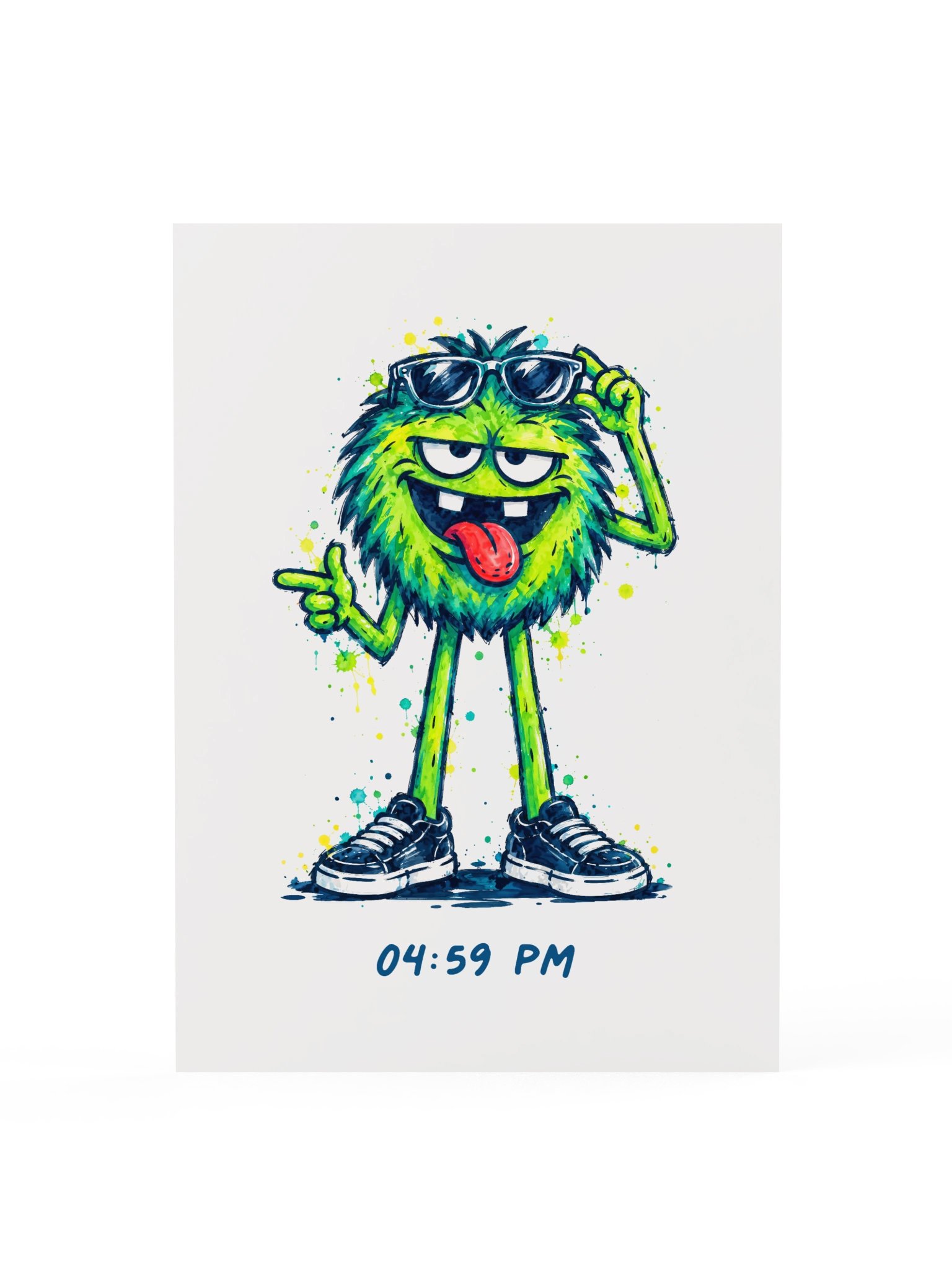 Norris Or Die – "04:59 PM" Relatable Art Print product image (1)