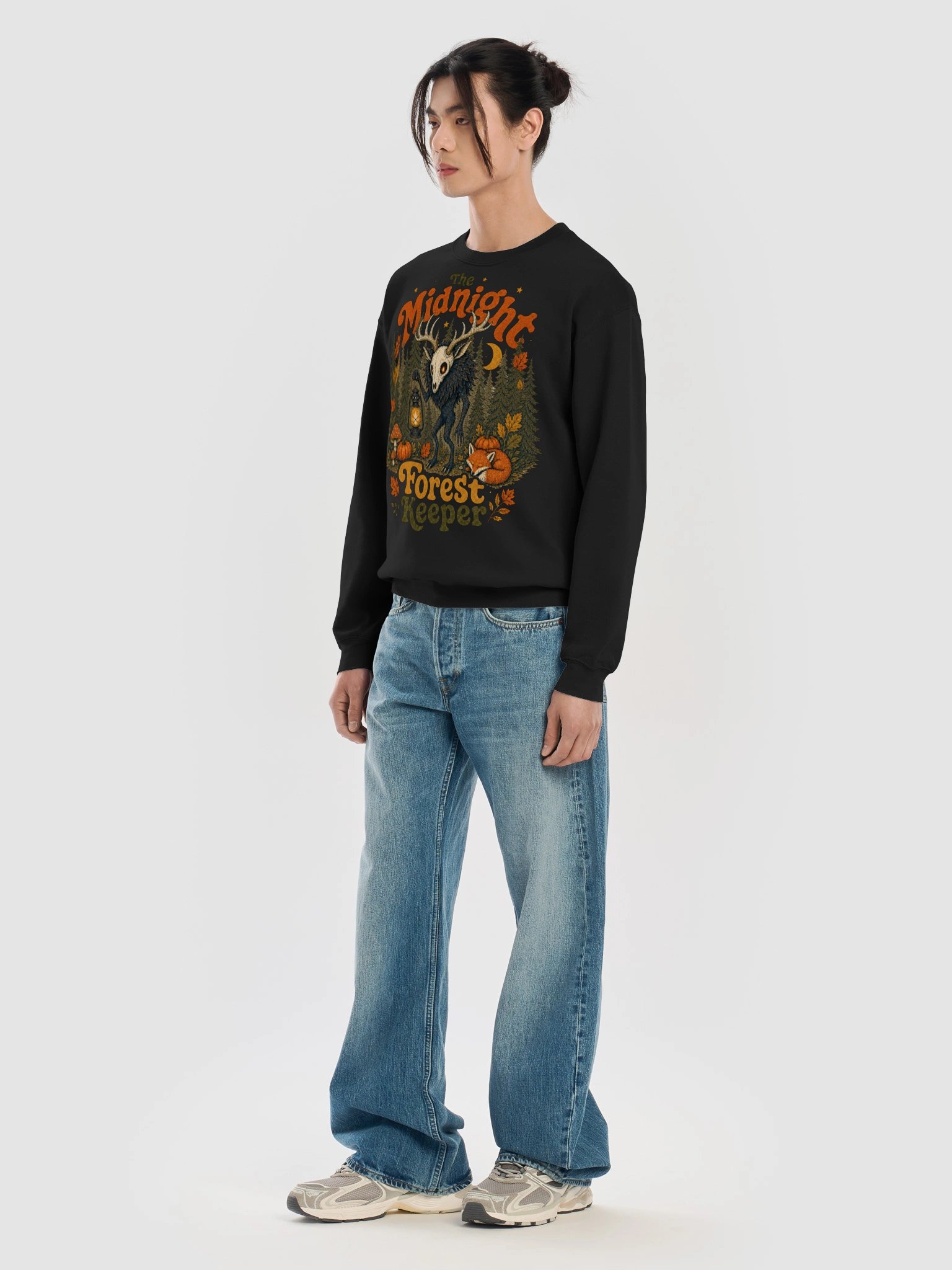 The Midnight Forest Keeper Crewneck product image (78)