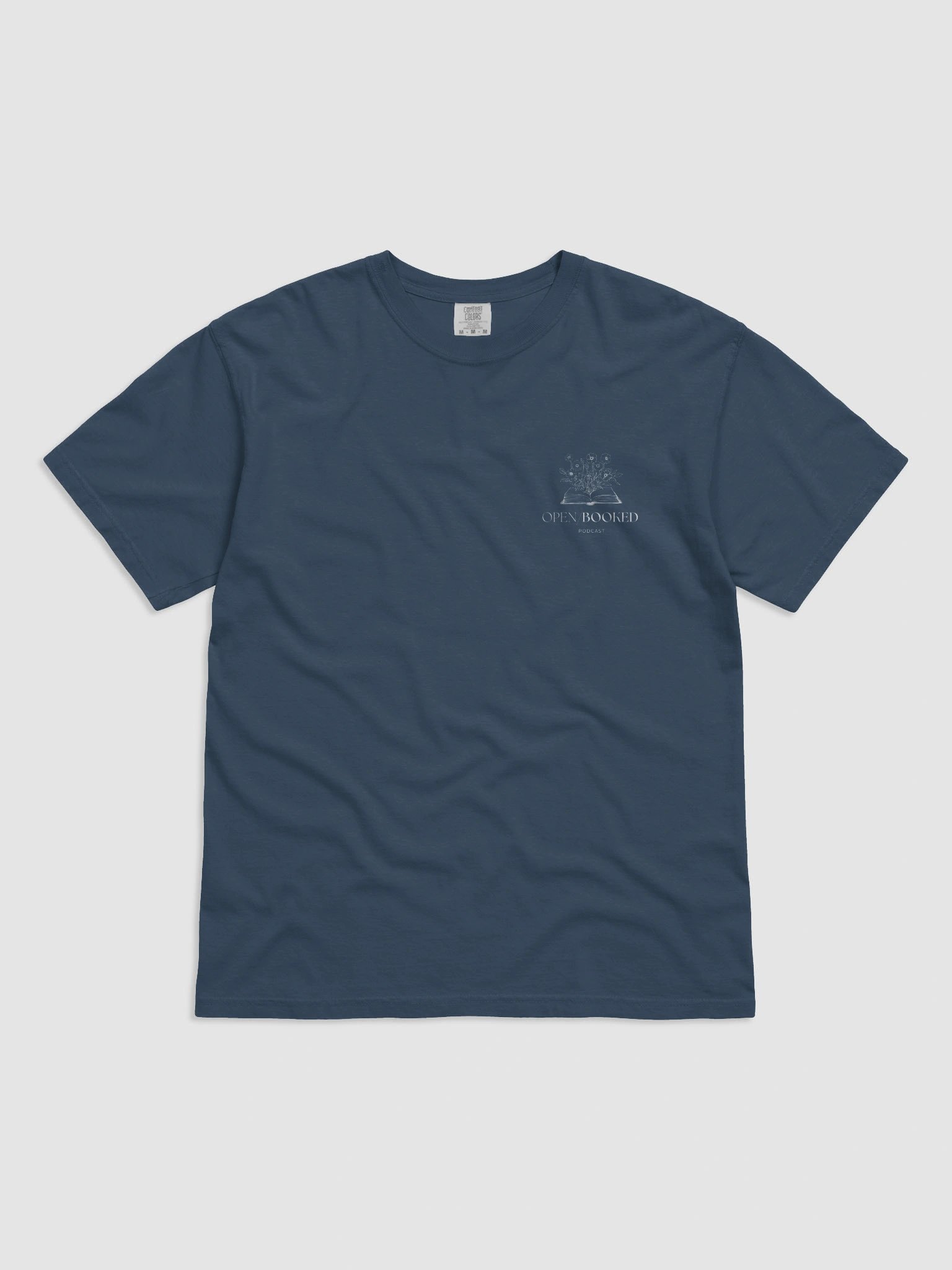 Comfort Color White Logo Tee product image (1)