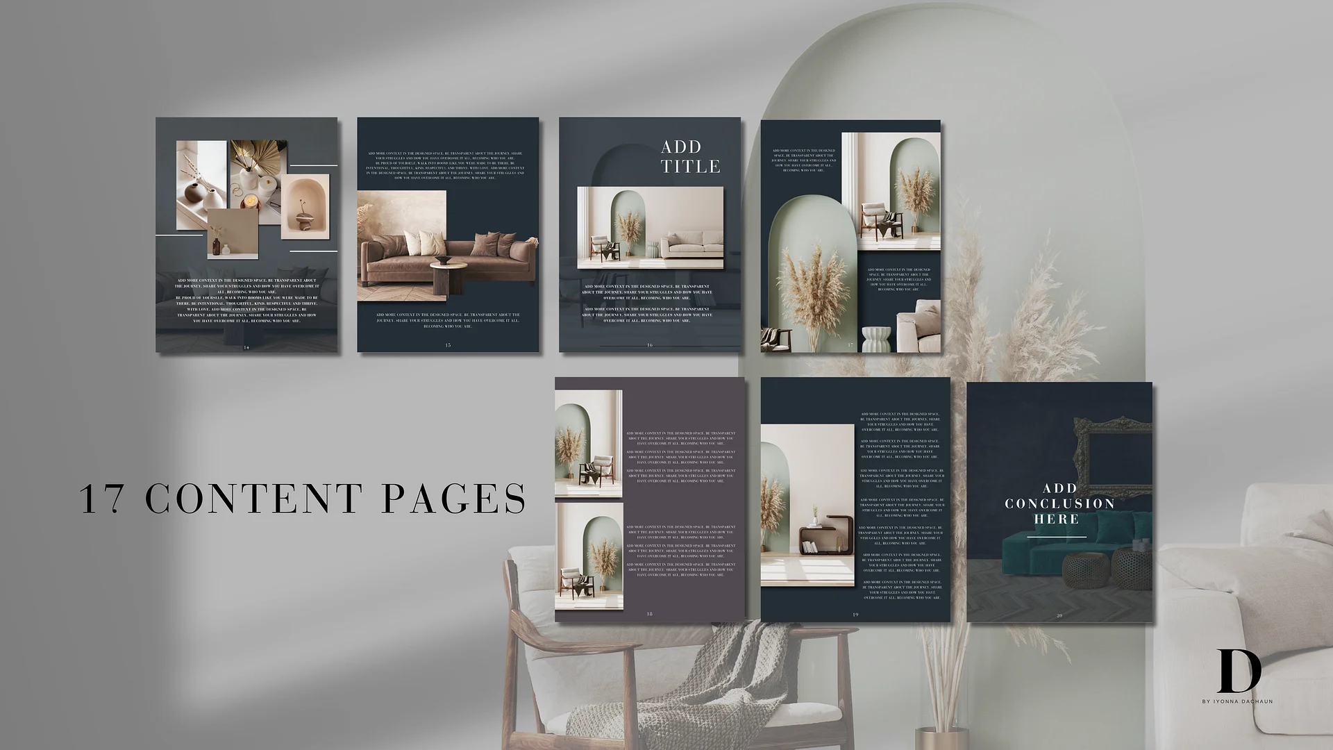 eBook Magazine Canva Template product image (5)