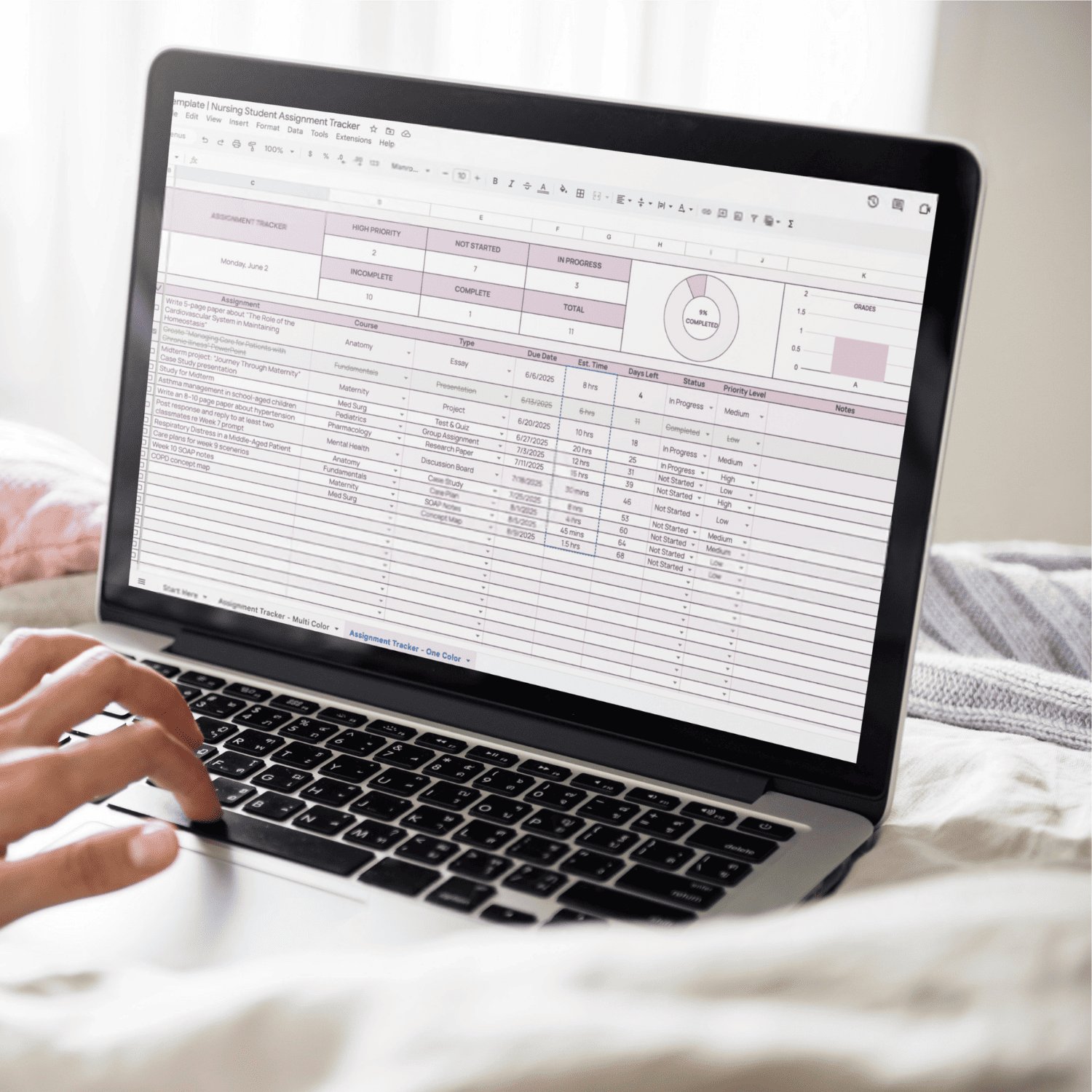 Nursing School Assignment Tracker product image (9)
