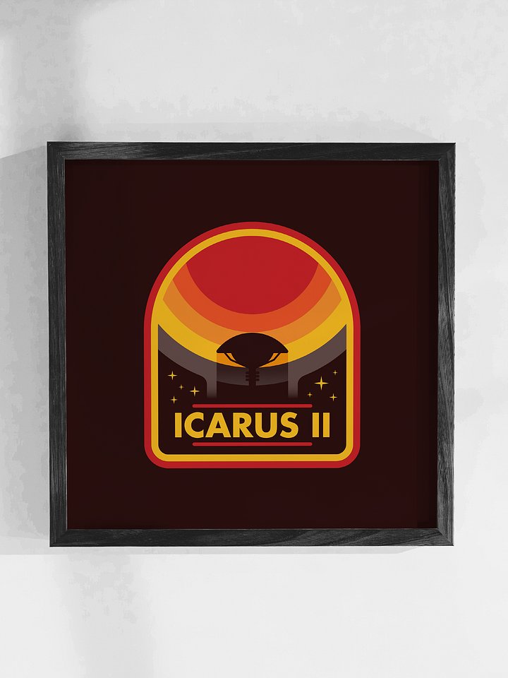 'Icarus II' Mission Patch Art Print product image (1)