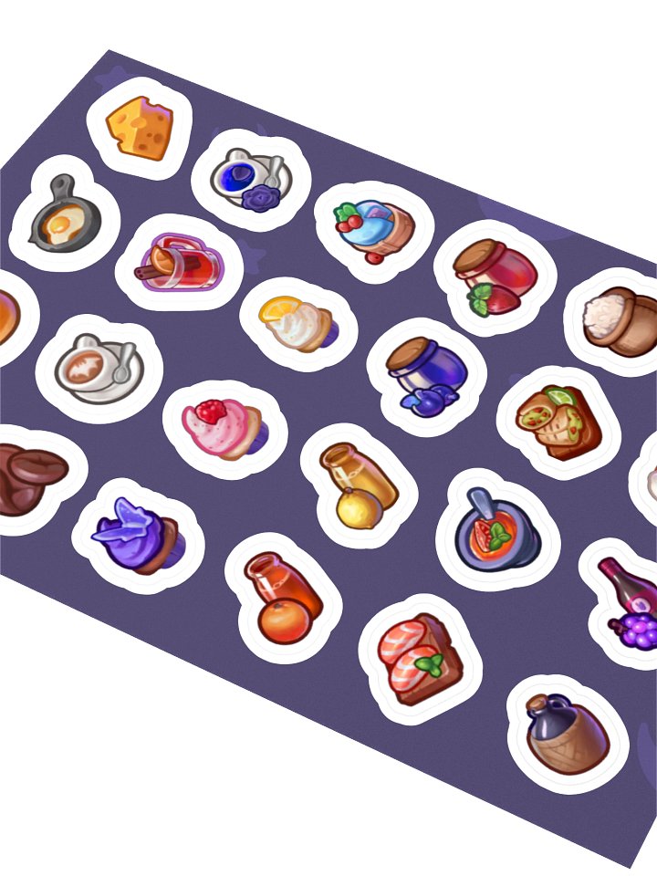 Snacks Sticker Sheet product image (2)