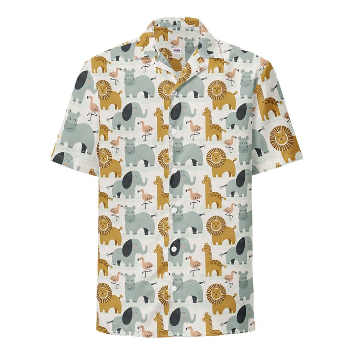 Retro Jungle Animals Hawaiian Shirt product image (1)