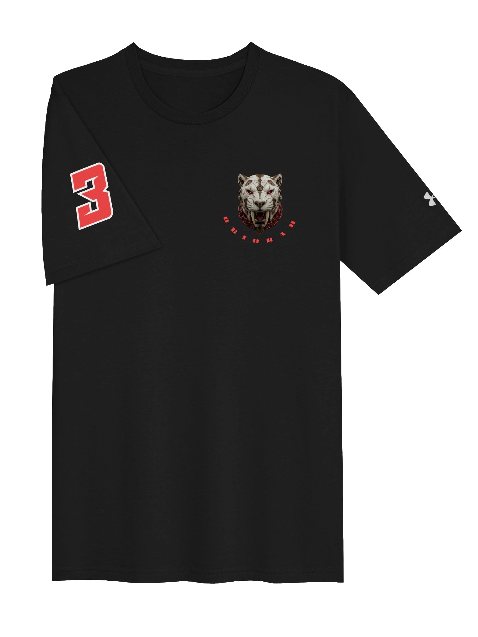 Mechanical Tiger Graphic Athletic Tee product image (3)
