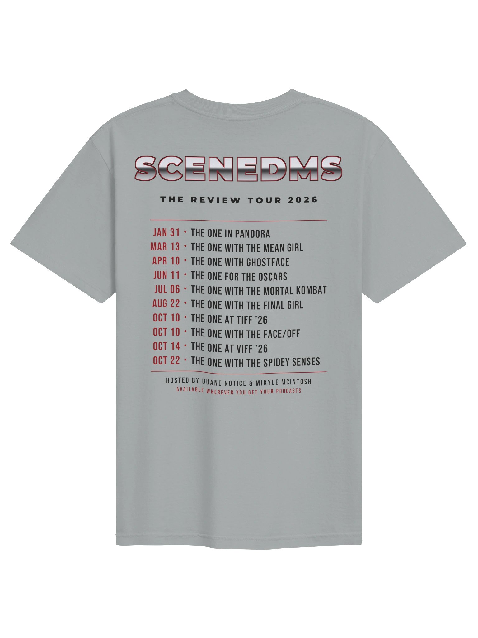 Blade Tee (Granite) product image (2)