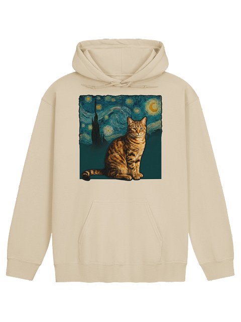 Starry Night Tabby Hoodie