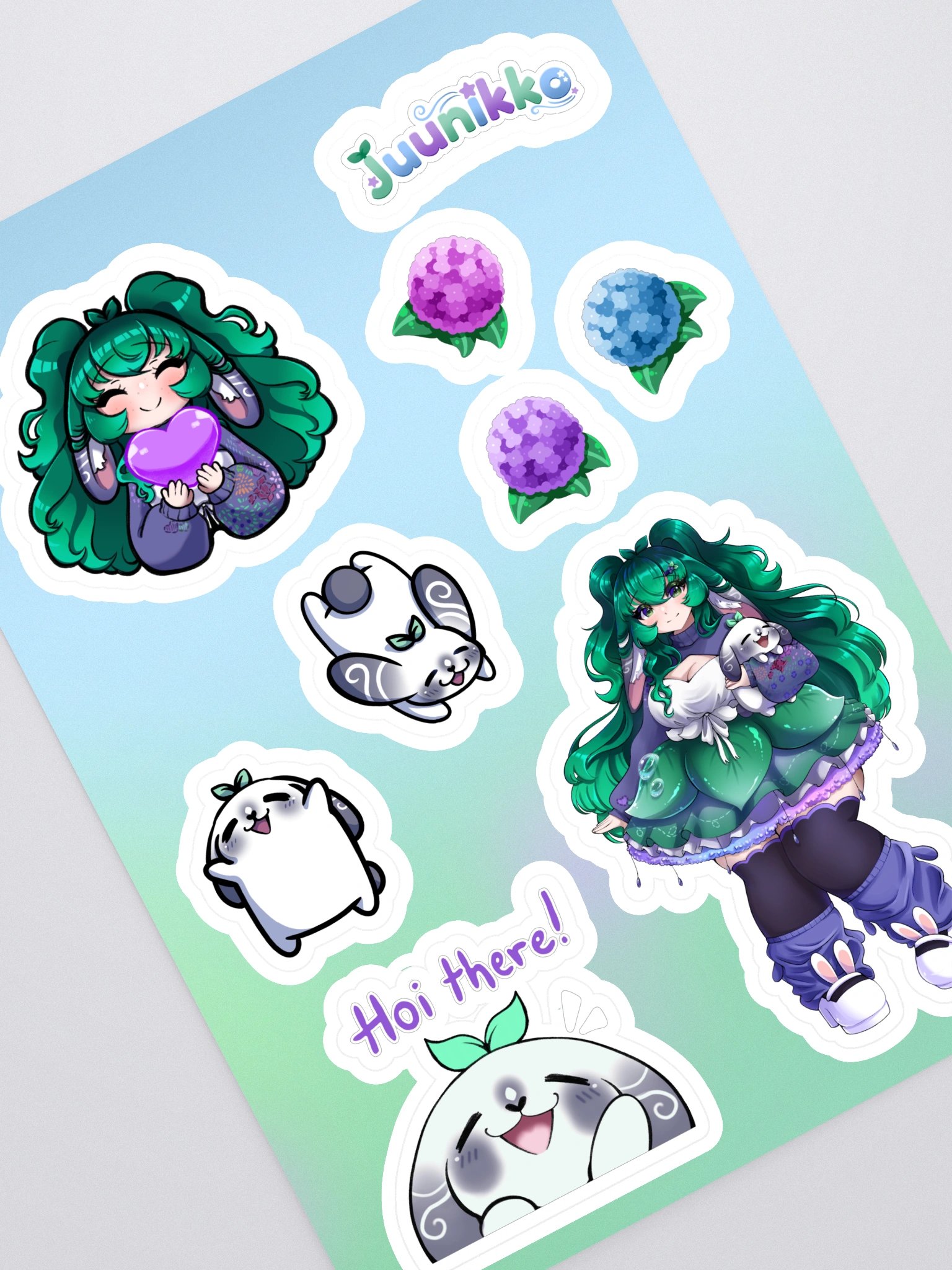 Juunikko Sticker Sheet [1] product image (1)