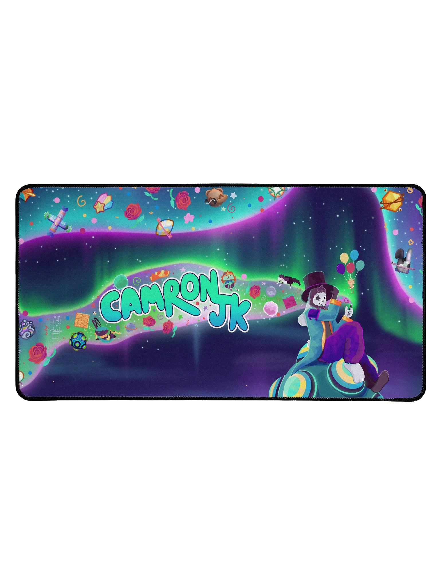 Aurora Bunny-alis Desk Mat product image (1)