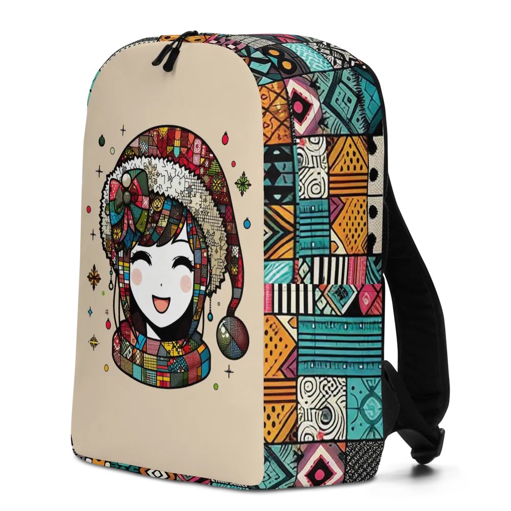 Festive Mosaic Smiles Backpack product image (7)