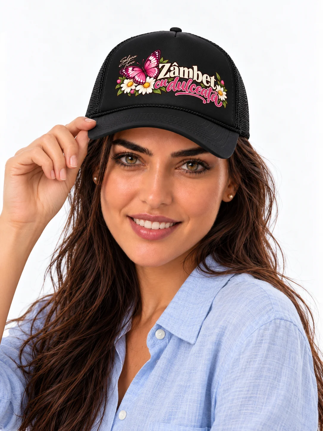 Șapcă imprimată „Zâmbet cu dulceață” product image (1)