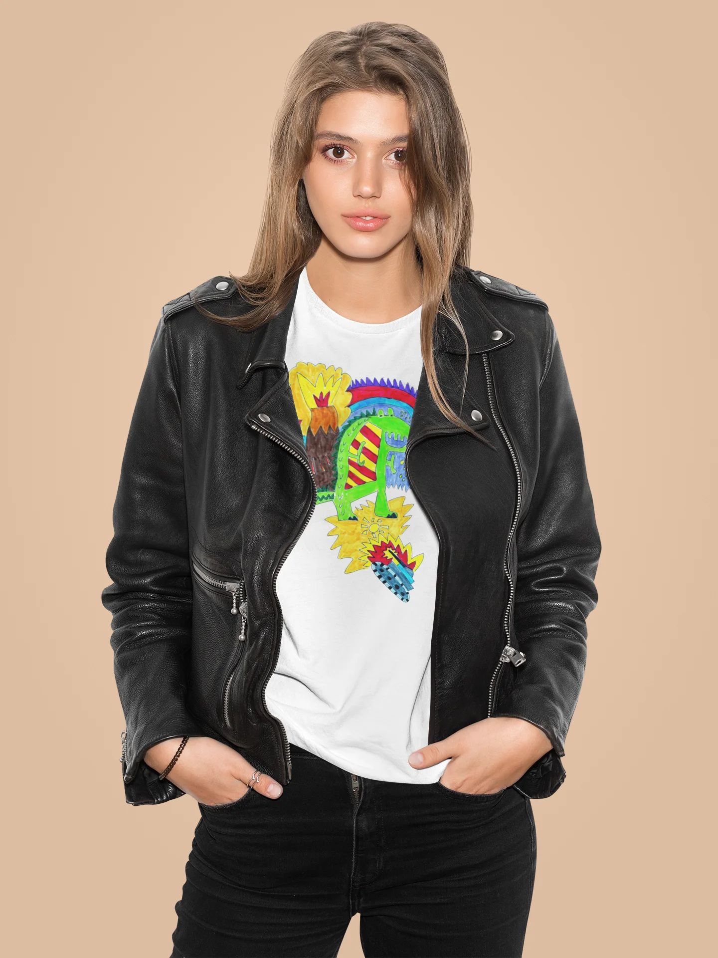Abstract Dinosaur Romp T-Shirt product image (10)