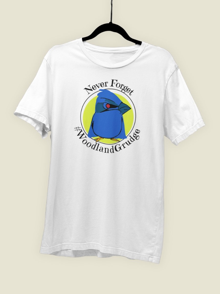 Root Eyrie Dynasty Shirt for Board Gamers, Never Forget Woodland Grudge White *unofficial product image (2)