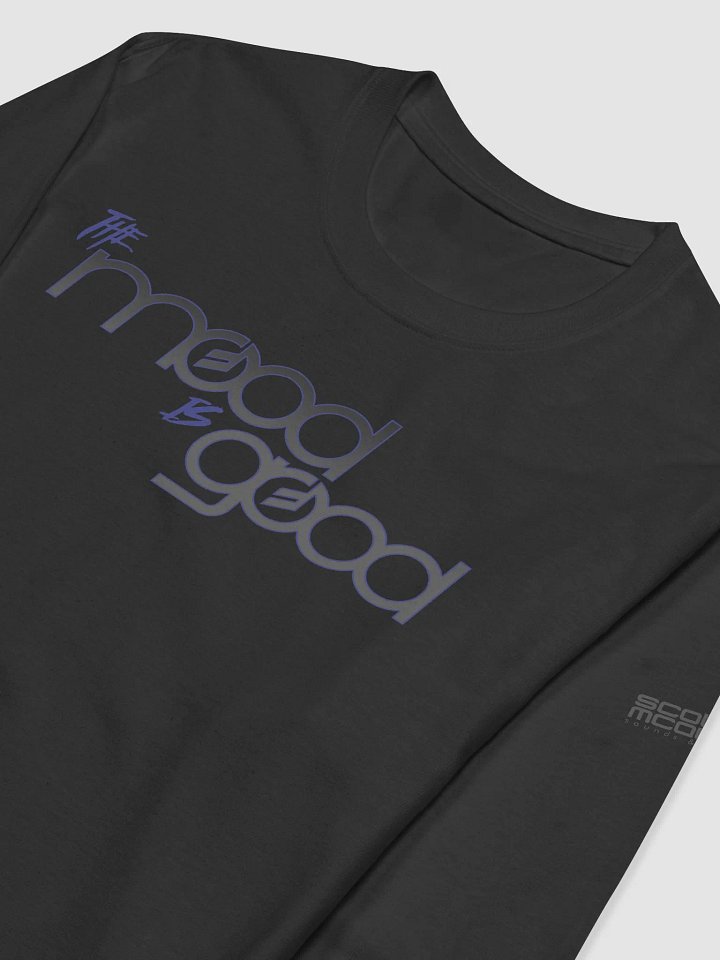 Good Mood Champion Long Sleeve (blue accent) product image (2)
