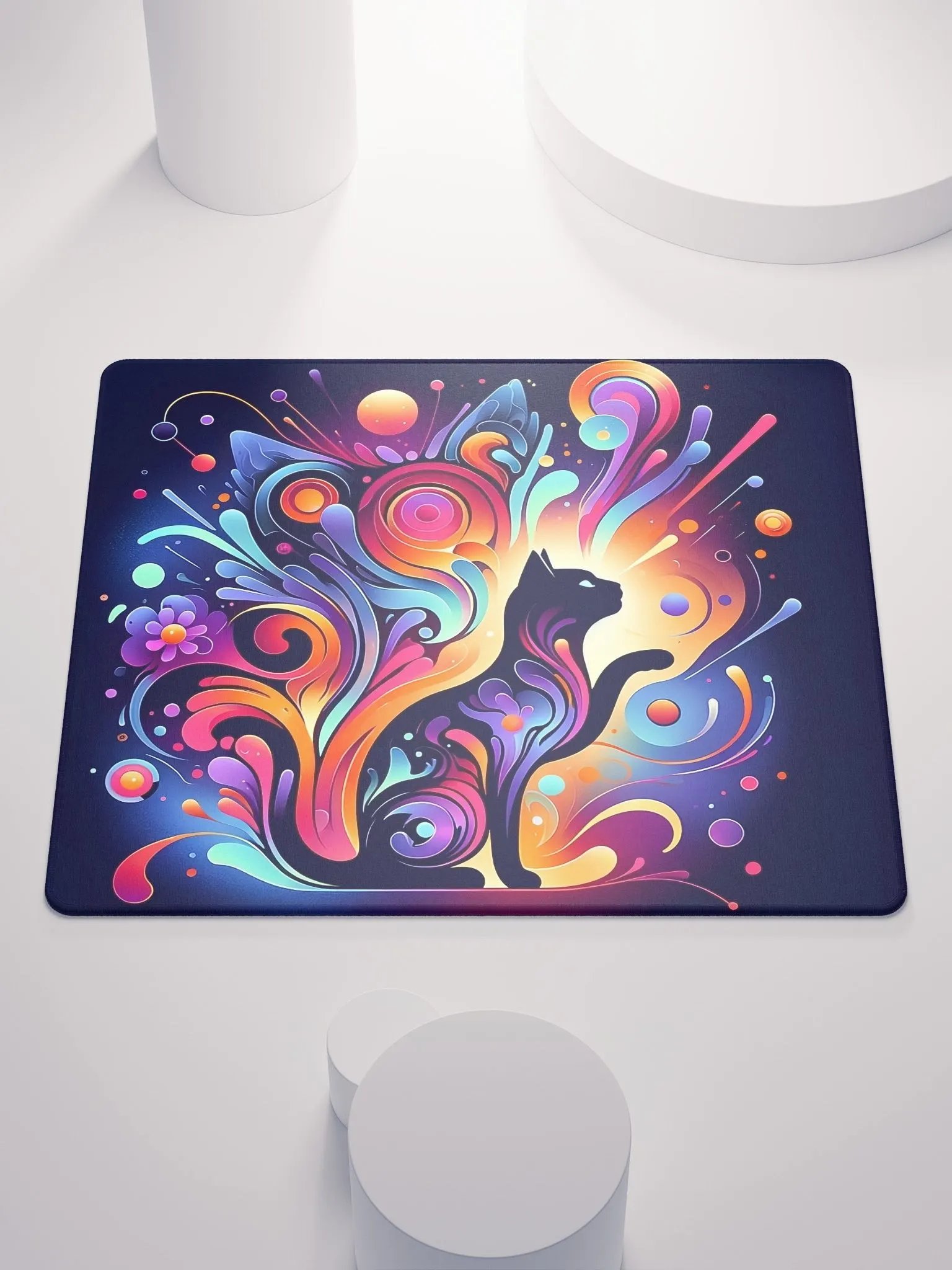 Gaming Mouse Pad: Cat Pattern 3 product image (1)