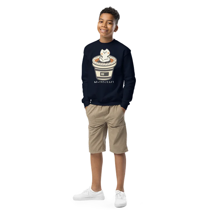 Mochi Cat - Unisex Youth Sweatshirt product image (3)
