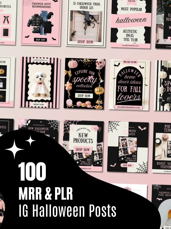 Halloween Pinterest Templates Canva product image (10)