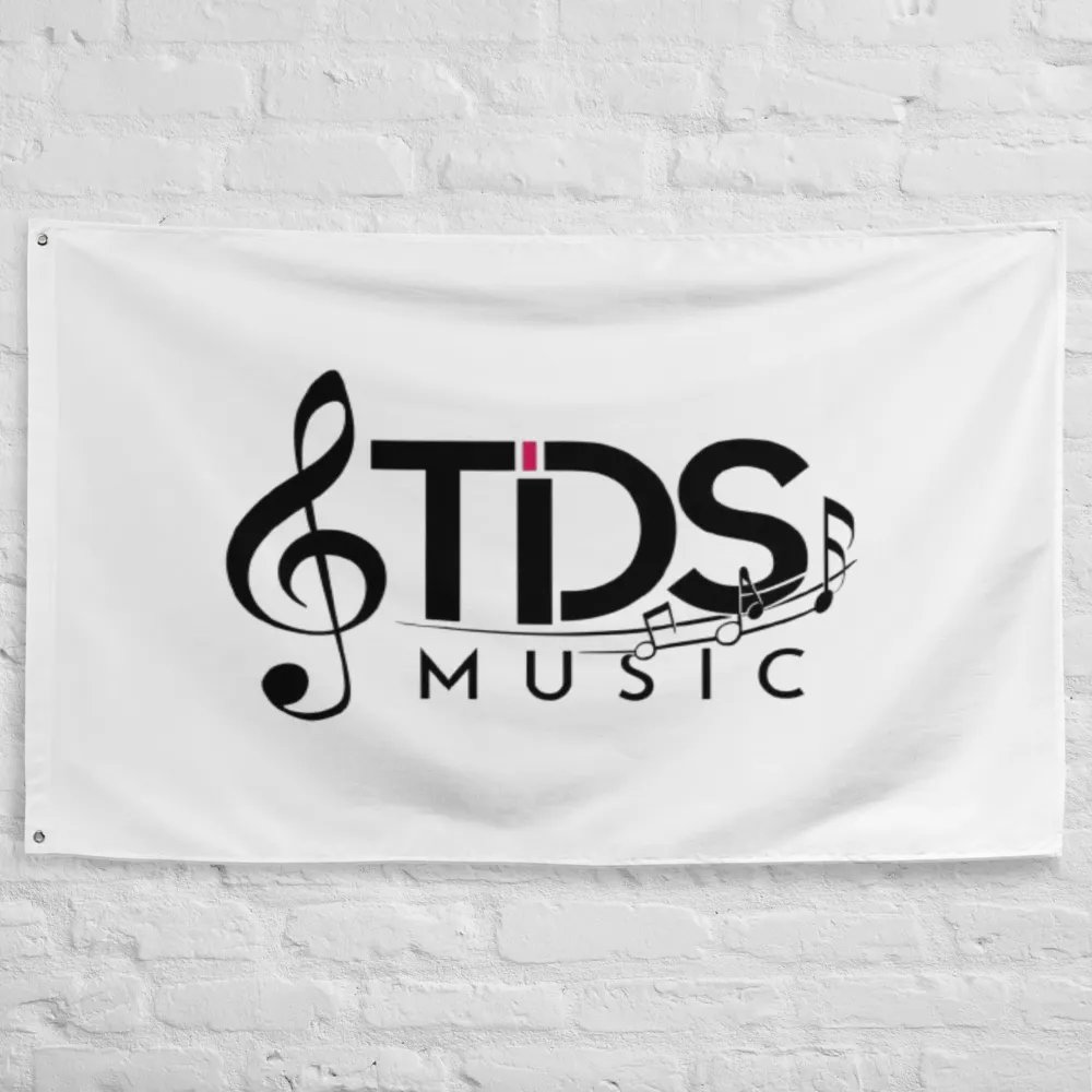 Exclusive TDS Music All-Over Print Flag - 34.5x56in Polyester with Music Design product image (12)