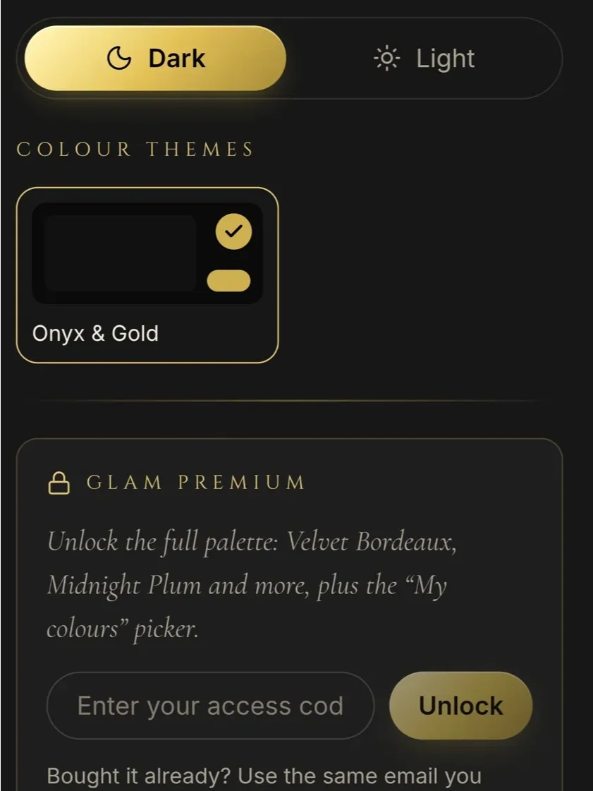 My Glam Life Planner ✨ – Glam Essentials product image (3)