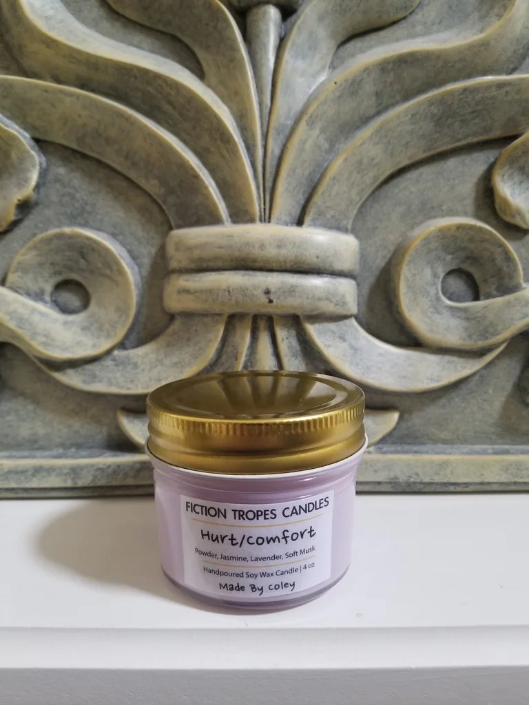 Mini Hurt/Comfort Candle (Fiction Tropes Candles) product image (1)