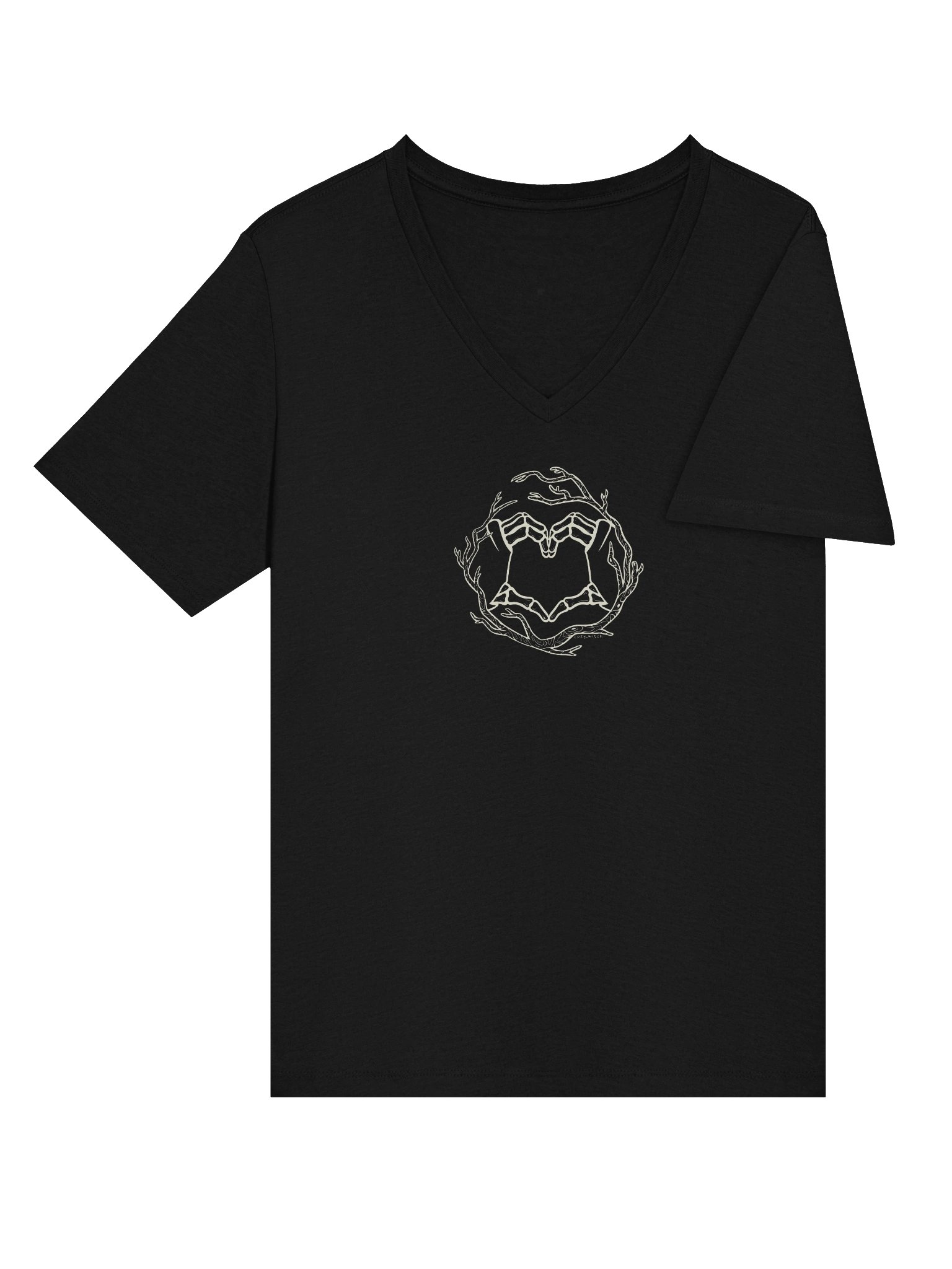 Coven Love Fitted V Neck Shirt product image (15)